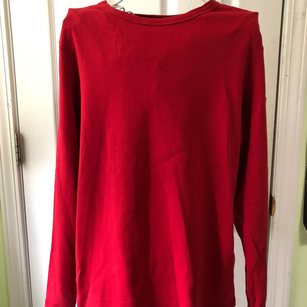 Ralph Lauren Women Size 1X Red Top